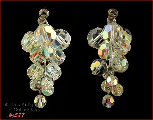 Vintage Glass Bead Earrings