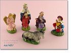 Vintage Nativity Figures Lot of 5