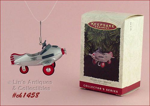 Hallmark Kiddie Car Murray Airplane Ornament