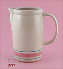 McCoy Pottery Pink and Blue Pitcher