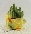 McCoy Pottery Duck and Leaves Planter