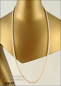 VINTAGE MARVELLA FAUX PEARL NECKLACE