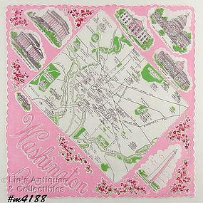 SOUVENIR HANDKERCHIEF, WASHINGTON, D.C.