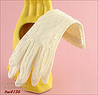 Vintage White Gloves with Beadwork