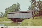 Vintage Postcard Covered Bridge Columbus Indiana