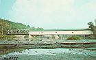 Vintage Postcard Covered Bridge Harpersfield Ohio