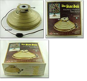 STAR BELL TREE TURNER WITH ORIGINAL BOX