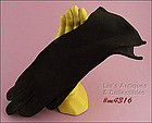 DARK BROWN GLOVES (SIZE 7)