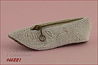 VINTAGE BEADED SHOE SHAPED COIN PURSE