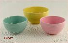 McCOY POTTERY RINGS PATTERN BOWLS 3 AVAILABLE IN LISTING
