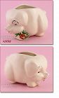 McCoy Pottery Roly Poly Pig Planter