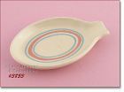 McCOY POTTERY PINK AND BLUE SPOON REST STONECRAFT LINE
