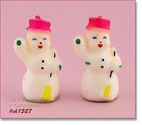 Gurley Small Snowman Vintage Candles