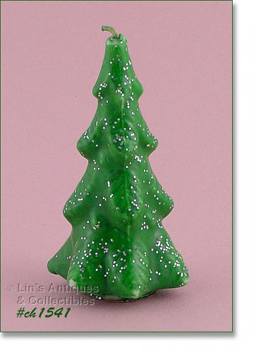 Gurley Vintage Green Christmas Tree Candle