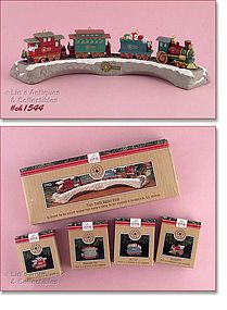 Hallmark Claus and Co RR Complete with Display Dated 1991