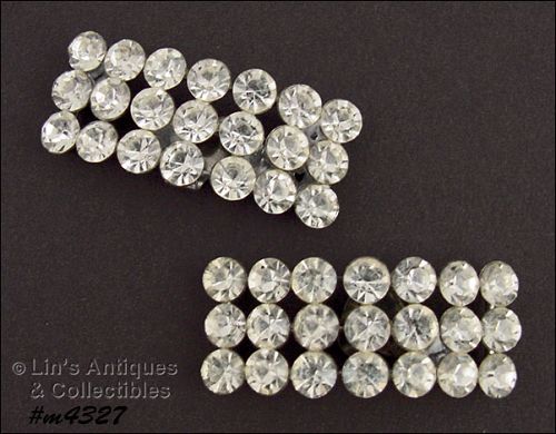 Vintage Rhinestone Shoe Clips Accessories