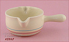 Vintage McCoy Pink and Blue Gravy Server Bowl Gravy Boat