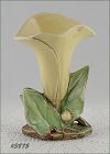 McCoy Pottery Yellow Single Lily Vase