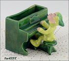 Drummond Pottery Pixie Playing Piano Planter