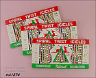 24 METAL ICICLES – MINT IN BOX!