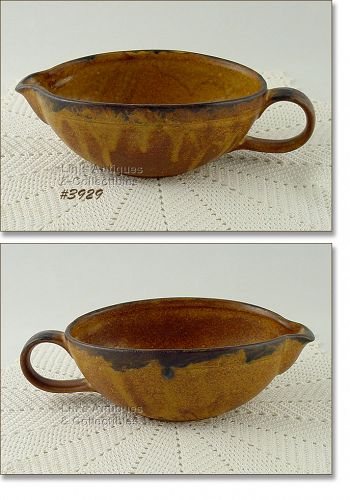 McCOY POTTERY VINTAGE CANYON DINNERWARE GRAVY BOAT SERVER