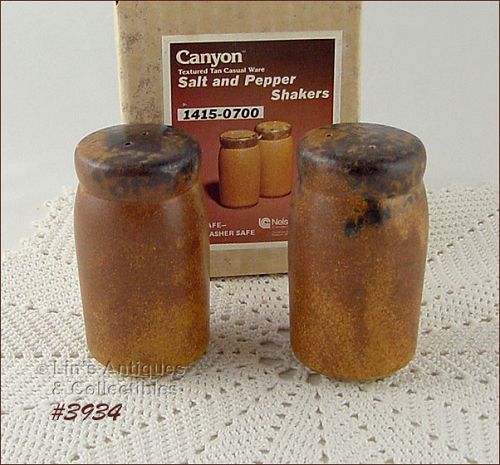 McCoy Pottery Canyon Shaker Set Mint in Box