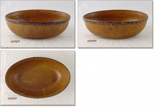 McCoy Pottery Canyon Oval Serving Bowl