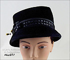 Vintage Phyllis of New York Black Hat