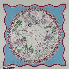 Vintage State Souvenir Hanky Florida