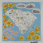 State Souvenir Hanky South Carolina