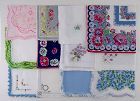 Lot of One Dozen Vintage Hankies