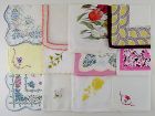 Lot of One Dozen Vintage Hankies