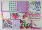 Vintage Handkerchief Lot One Dozen Hankies