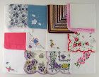 Lot of One Dozen Vintage Hankies