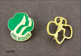 LOT OF TWO GIRL SCOUT PINS