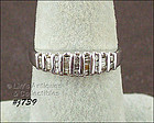 10k White Gold Diamond Band