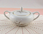 Kaysons 1961 Golden Rhapsody Lily of the Valley Covered Sugar Bowl