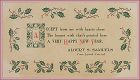 Vintage Happy New Year Card from Jewel Tea Salesman