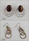 Vintage Sterling Pierced Earrings 2 Pairs