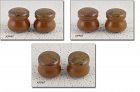 McCoy Pottery Canyon Stubby Shaker Set Rare