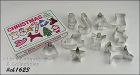 Christmas Cookie Cutters 10 in Original Box