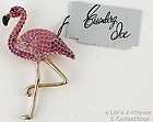 Eisenberg Ice Difficult to Find Pink Flamingo Pin