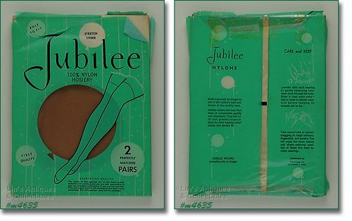 Vintage Jubilee Seamless Stockings 2 Pairs MIP