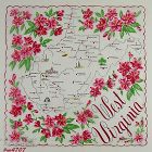 Vintage State Hanky for West Virginia