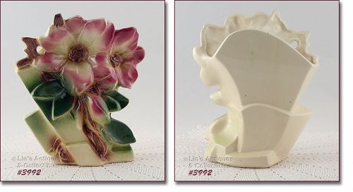 McCoy Pottery Magnolia Blossom Vase