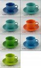 Fiesta Cup and Saucer Set Choice Color
