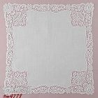 Vintage Wedding Hanky with Lace Edge