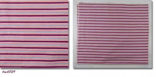 Vintage Feed Sack Stripes Pattern