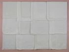 Vintage Hanky Lot One Dozen White Wedding Handkerchiefs