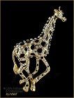 Signed Eisenberg Ice Giraffe Pin Brooch